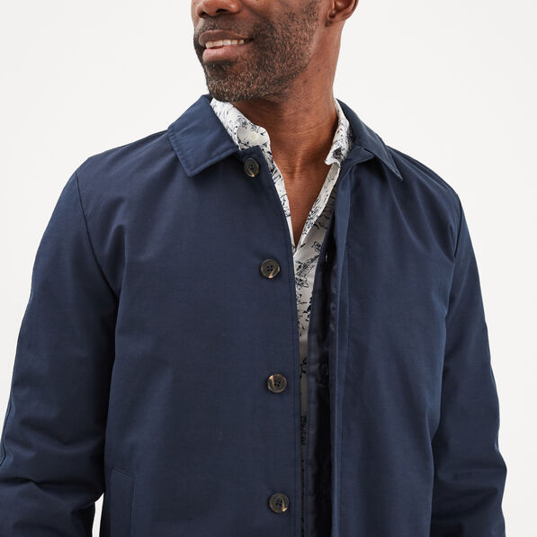 parka longue boutonnee creeks bleu marine homme Parka longue boutonnée Creeks bleu marine homme