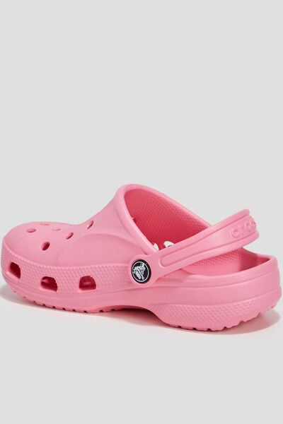 Sabots de plage Crocs rose fille