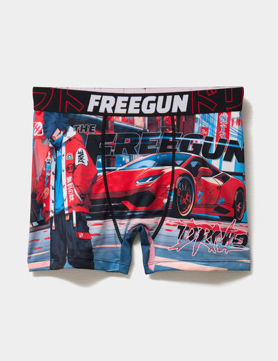Boxer rouge homme