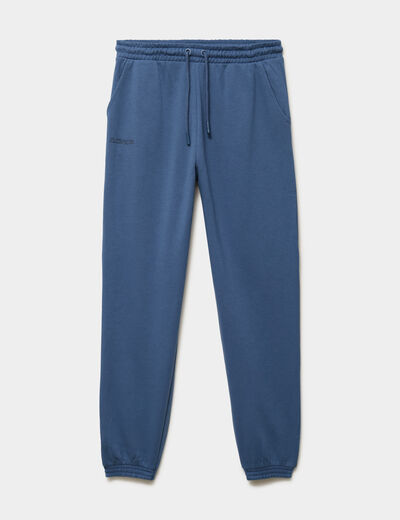 Pantalon de jogging regular Kappa bleu gris homme