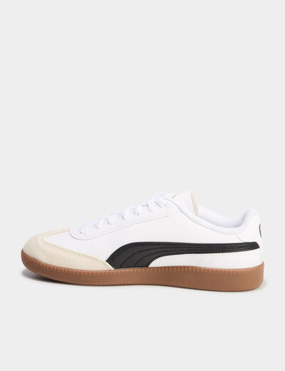 Tennis basses à lacets Puma blanc femme