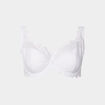 Soutien-gorge corbeille dentelle blanc femme grande taille