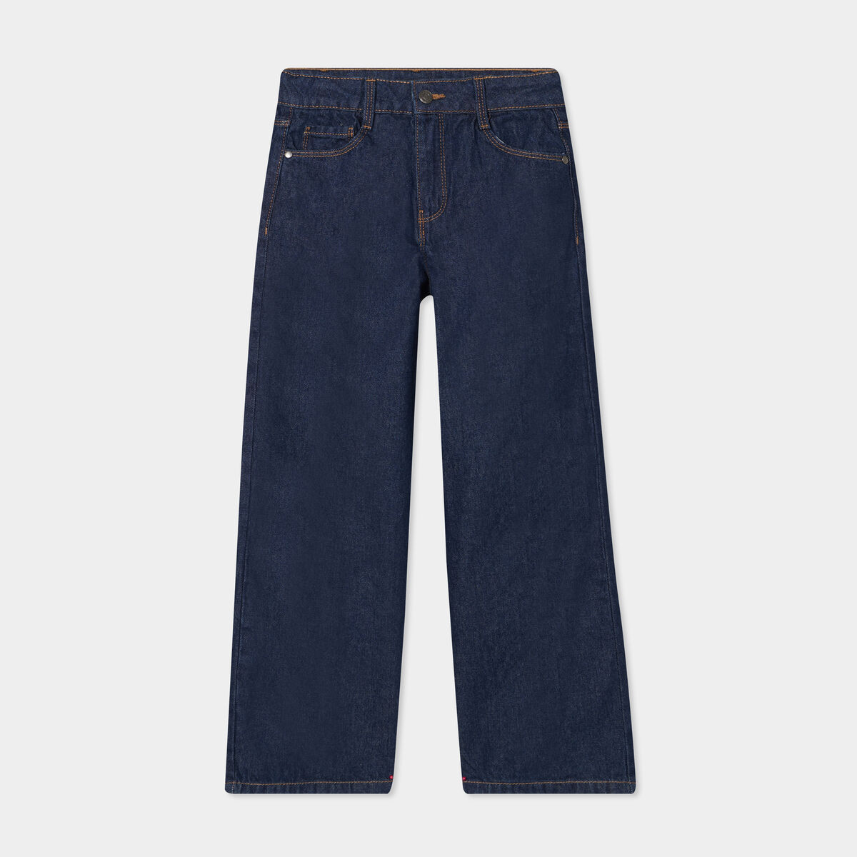 Pantalon Cargo Baggy Fille 2025 Taille Élastique Jambes Larges Poches Décontracté Robuste