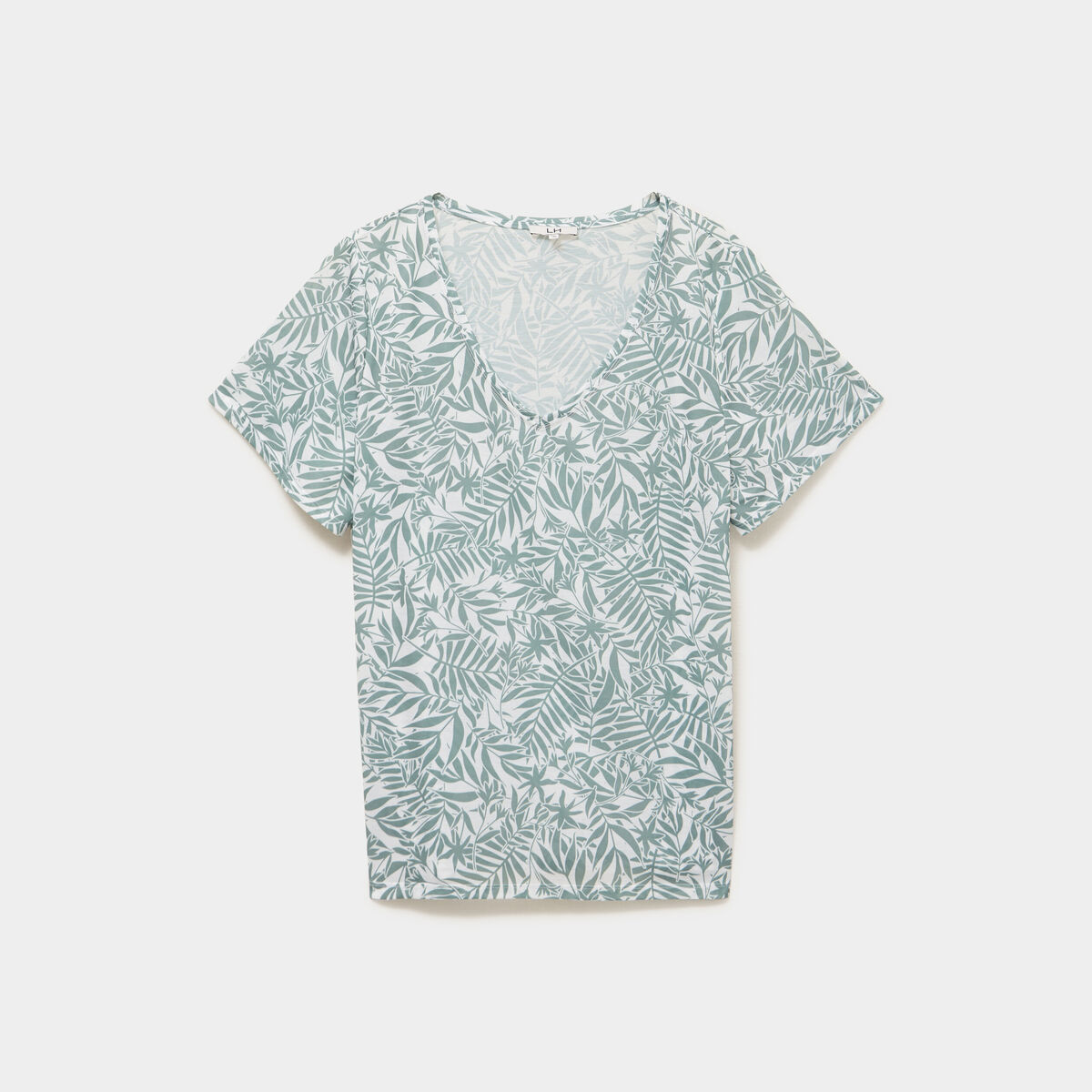 T-shirt manches courtes ecru femme grande taille