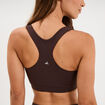 Brassi&egrave;re de sport dos nageur marron fonc&eacute; femme