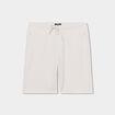 Short de jogging droit Liberto ecru homme