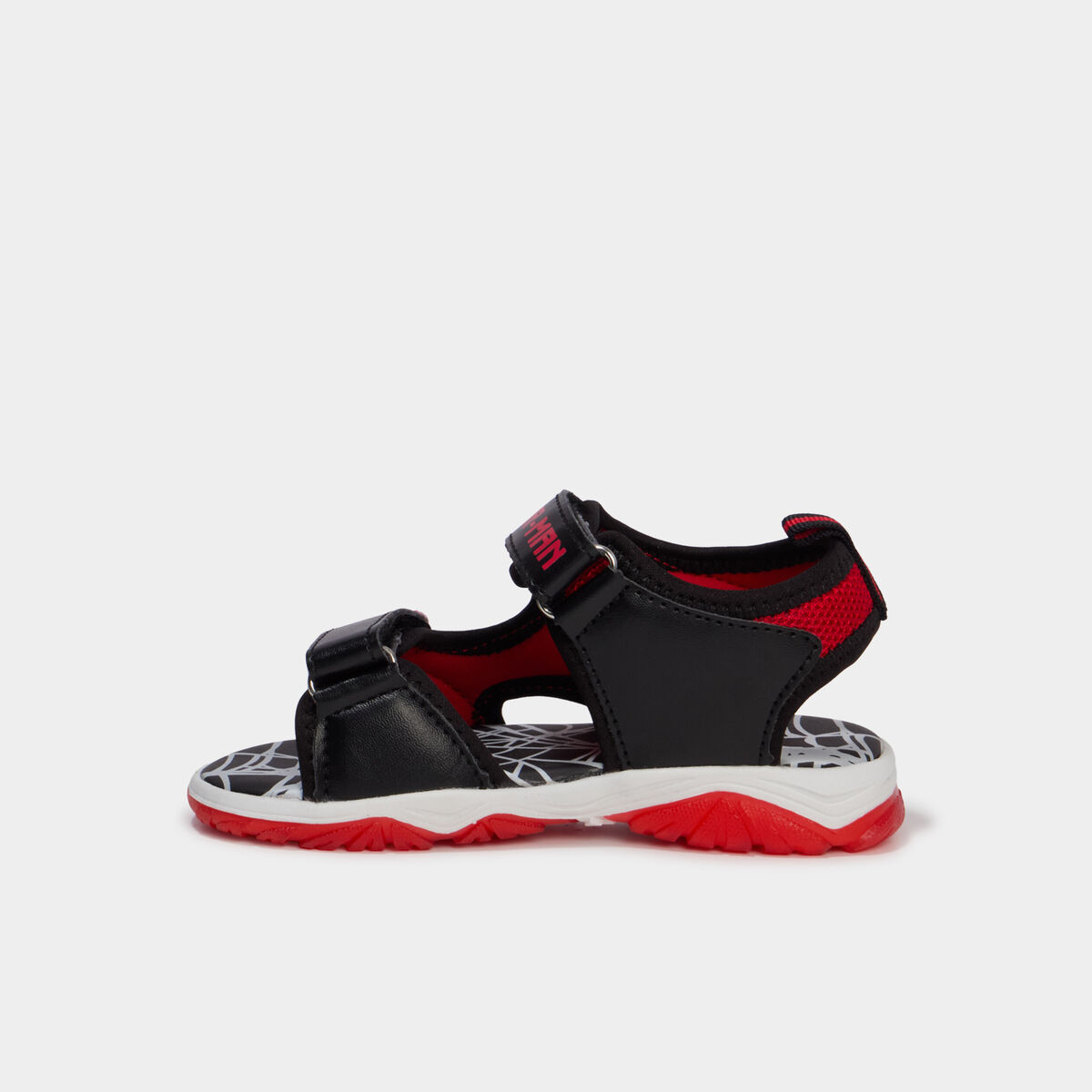 Sandales semelles lumineuses Spider-Man rouge gar&ccedil;on
