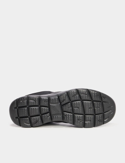 Baskets running à lacets noir homme