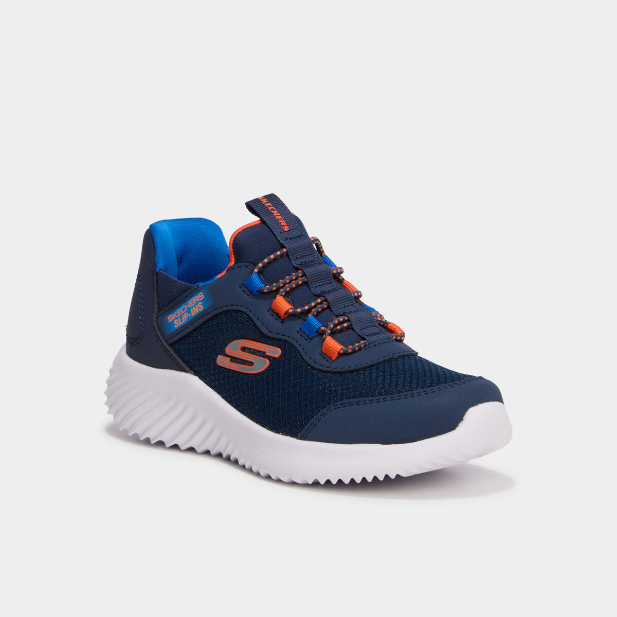 Baskets running Slip-ins Brisk Burst bleu gar&ccedil;on