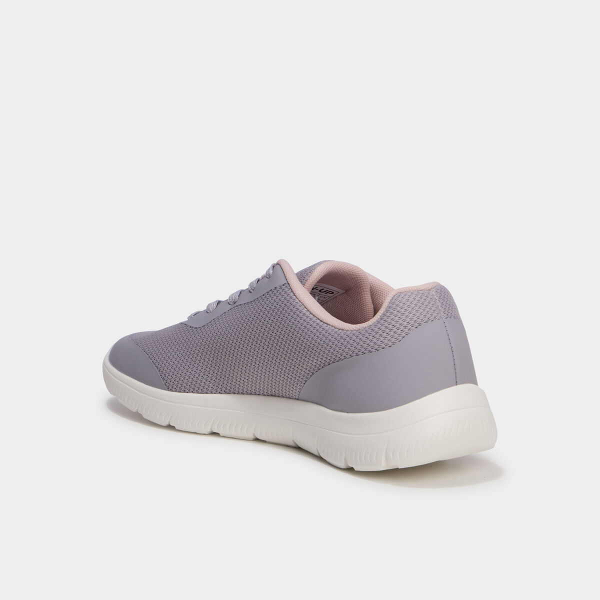 Baskets running mauve femme