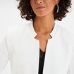 Veste boléro doublée stretch blanc femme