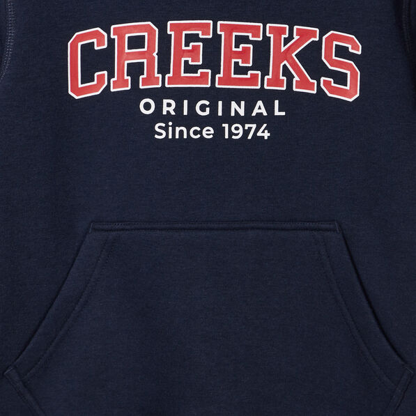 sweat a capuche hoodie creeks bleu marine garcon Sweat à capuche hoodie Creeks bleu marine garçon
