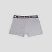 Lot 3 boxers coton Creeks noir homme