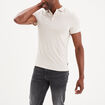 Polo manches courtes coton Creeks gris clair homme