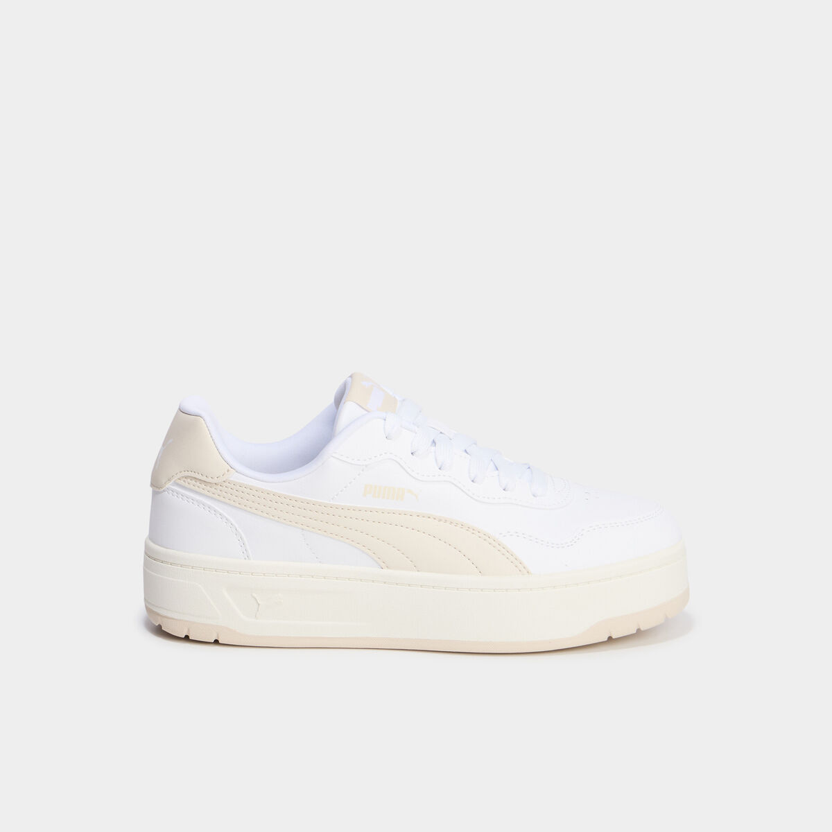 Tennis basses à lacets Puma rose femme