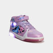 Baskets montantes lumineuses Stitch violet fille