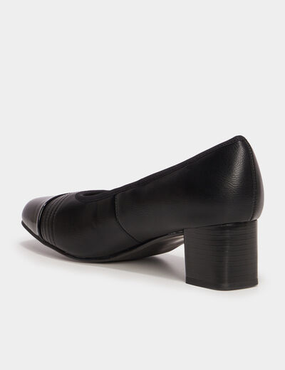 Escarpins talons 4 cm Confortissimo noir femme
