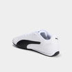 Tennis basses à lacets en cuir Puma blanc homme