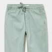 Pantalon chino droit taille ajustable vert pastel gar&ccedil;on