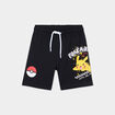 Bermuda regular Pokémon Pikachu noir garçon