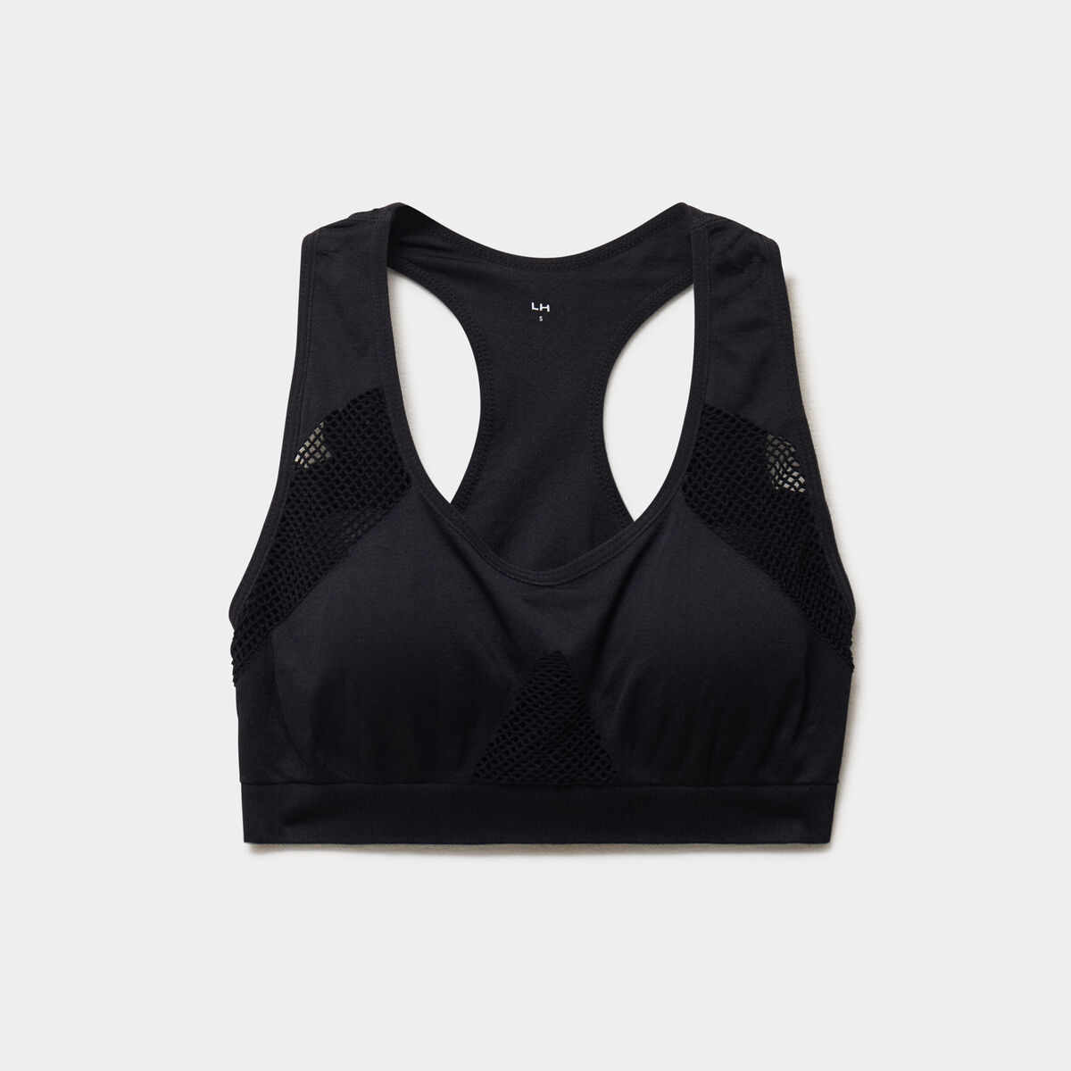 Brassi&egrave;re sport microfibre dos nageur noir femme