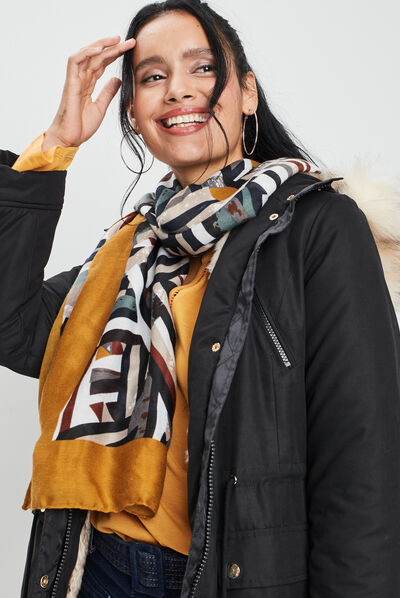 Foulard multicolore femme