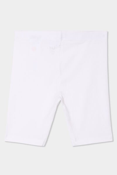 Lot 2 leggings corsaires blanc b&eacute;b&eacute; fille