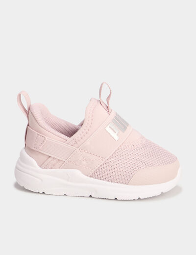 Running élastiquées Softride Puma rose bébé fille