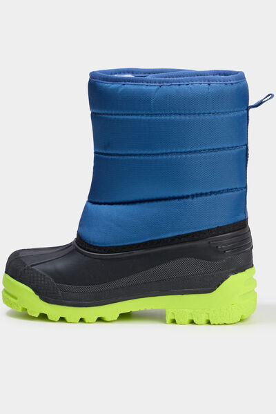 Bottes de neige fourr&eacute;es bleu marine gar&ccedil;on