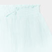 Short fluide taille smockée bleu pastel bébé fille