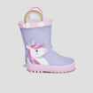 Bottes de pluie multicolore bébé fille