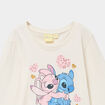 Ensemble pyjama pantalon t-shirt Stitch rose fille