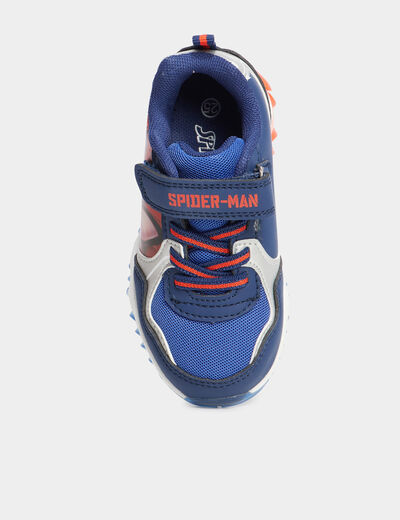 Baskets running lumineuses Spider-Man bleu garçon