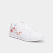 Tennis basses &agrave; lacets blanc femme