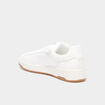 Tennis basses avec lacets blanc homme