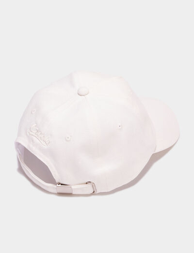 Casquette logo Creeks blanc garçon