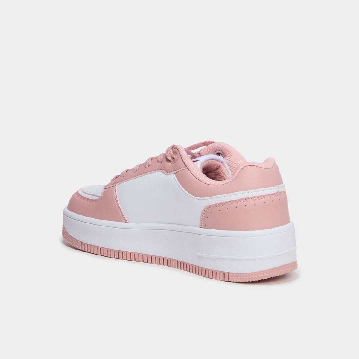 Baskets Champion RD18 TWIN PLAT rose femme