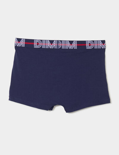 Lot 3 boxers coton DIM bleu homme
