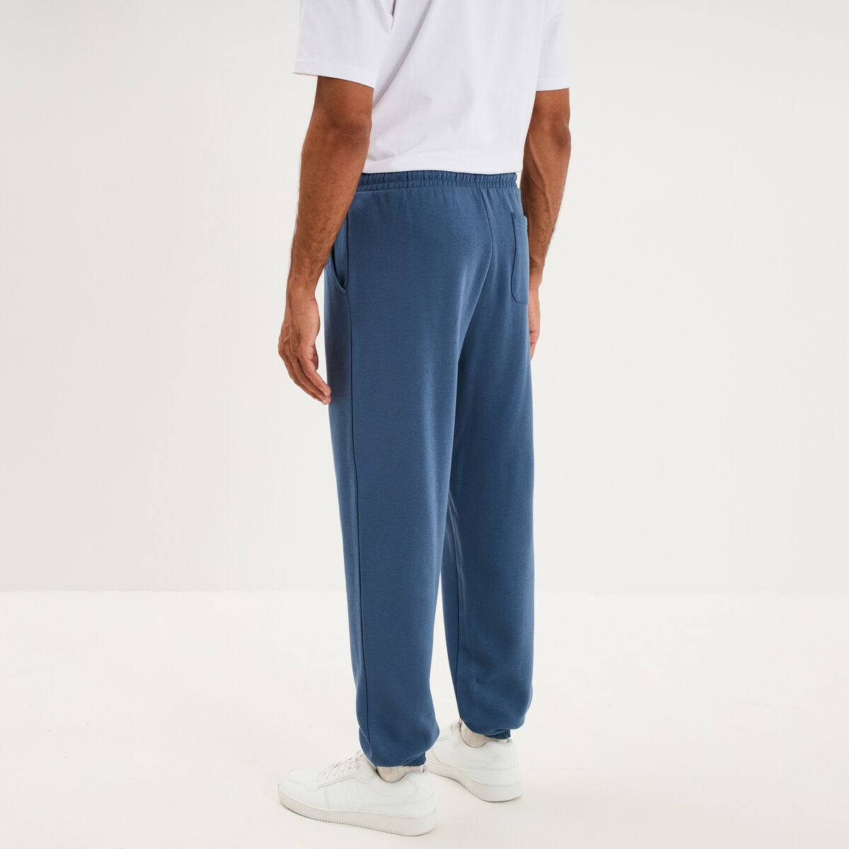 Pantalon de jogging regular Kappa bleu gris homme