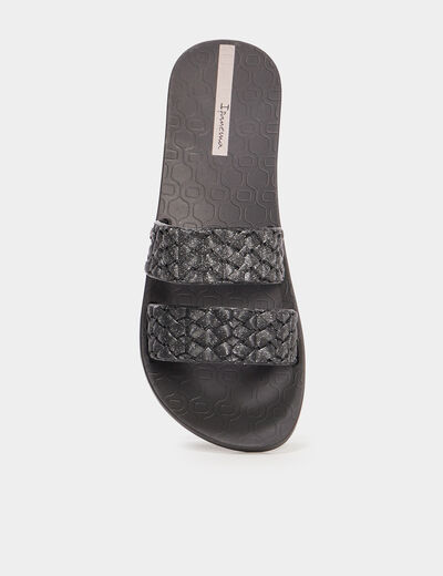 Tongs Ipanema Renda noir femme