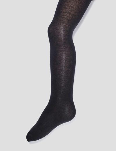 Collants noir fille