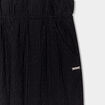 Combinaison pantalon jambes larges noir fille