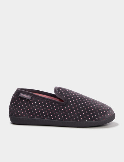 Chaussons Isotoner rose femme