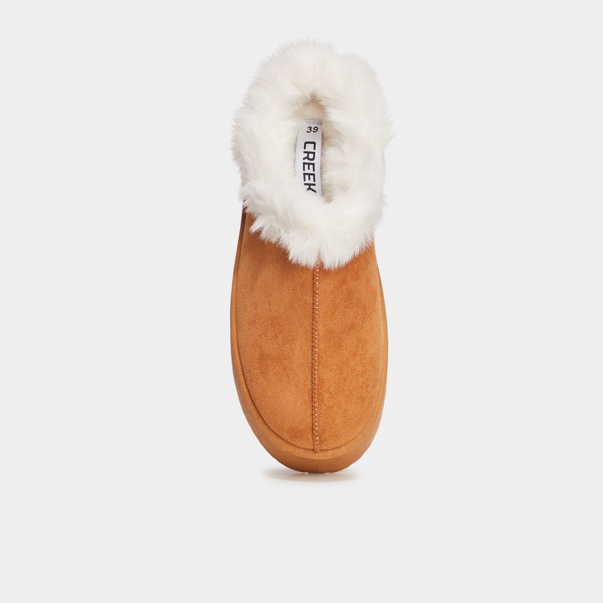 Boots compensées fourrées Creeks marron femme