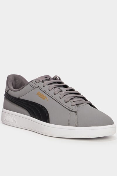 Baskets basses Puma Smash Buck V3 gris homme