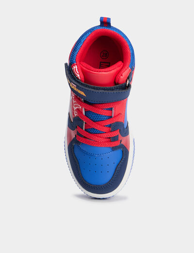 Baskets montantes lumineuses Spider-Man multicolore garçon