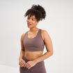 Brassi&egrave;re de sport dos nageur mauve femme
