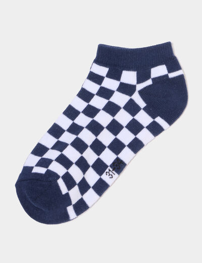 Lot 5 paires chaussettes invisibles multicolore gar&ccedil;on