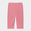Pantalon jogging molleton &agrave; noeud vieux rose b&eacute;b&eacute; fille