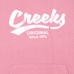 Sweat &agrave; capuche hoodie &agrave; logo vieux rose fille